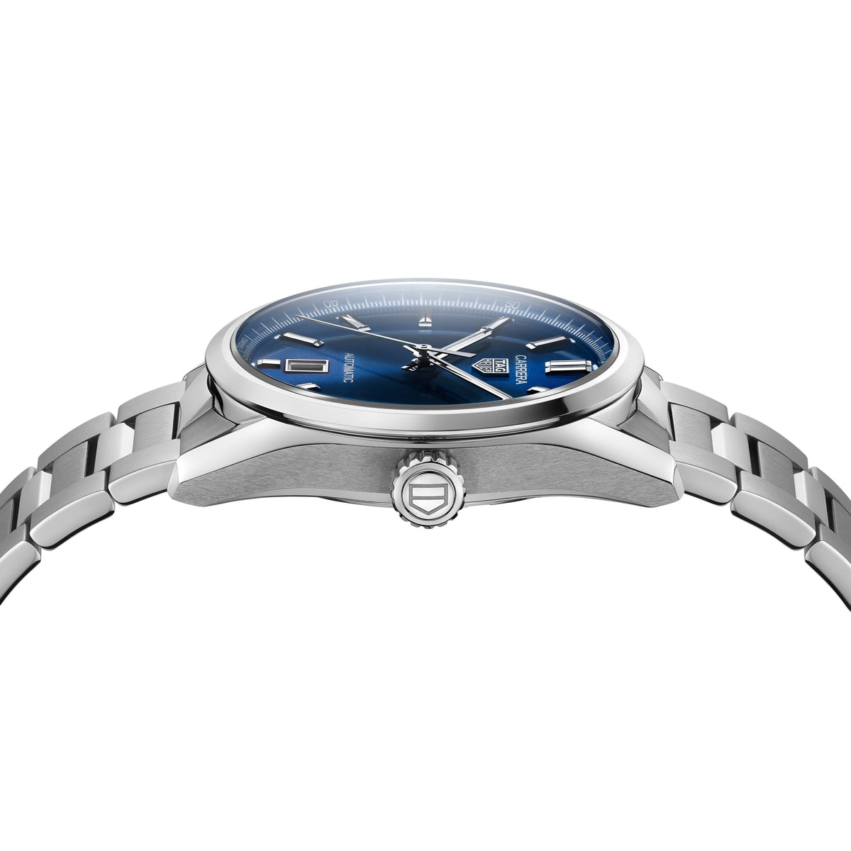 TAG Heuer Carrera Calibre 5 Automatic Men's Watch Blue Dial & Steel Watch, 39mm