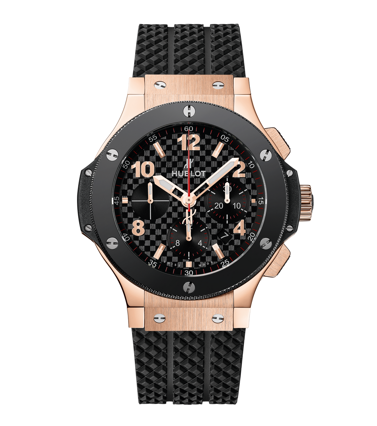Hublot Big Bang Original Gold Ceramic, 44mm with Black Dial