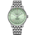 Breitling Navitimer Automatic 36mm Watch with Mint Green Dial