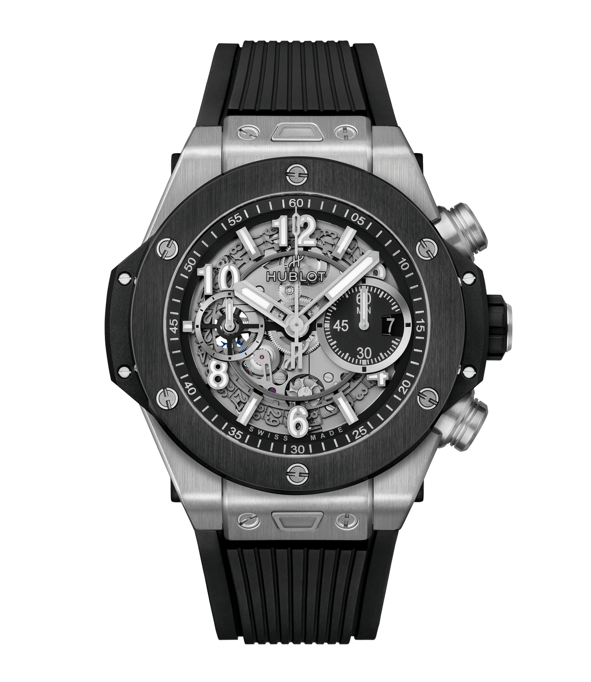 Hublot Big Bang Unico Titanium Ceramic, 44mm with Skeleton Dial