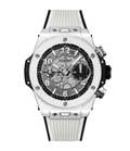 Hublot Big Bang Unico White Ceramic, 42mm with Rubber Strap