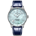 Breitling Navitimer Quartz 32mm Watch with Blue Leather Strap