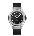 Hublot Classic Fusion Titanium Diamonds, 38mm with Black Dial