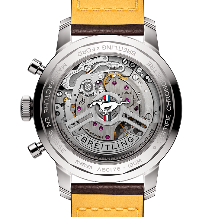 Breitling Top Time B01 Ford Mustang 41mm Watch with Green Dial