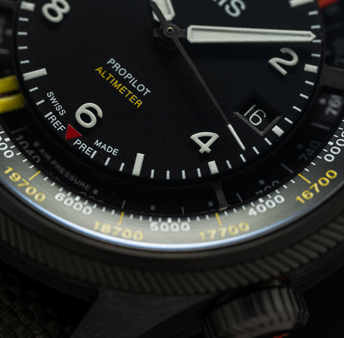 Oris ProPilot Altimeter Watch with Black Dial, 47mm