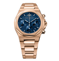 Girard-Perregaux Laureato Chronograph 42mm Watch with Blue Dial