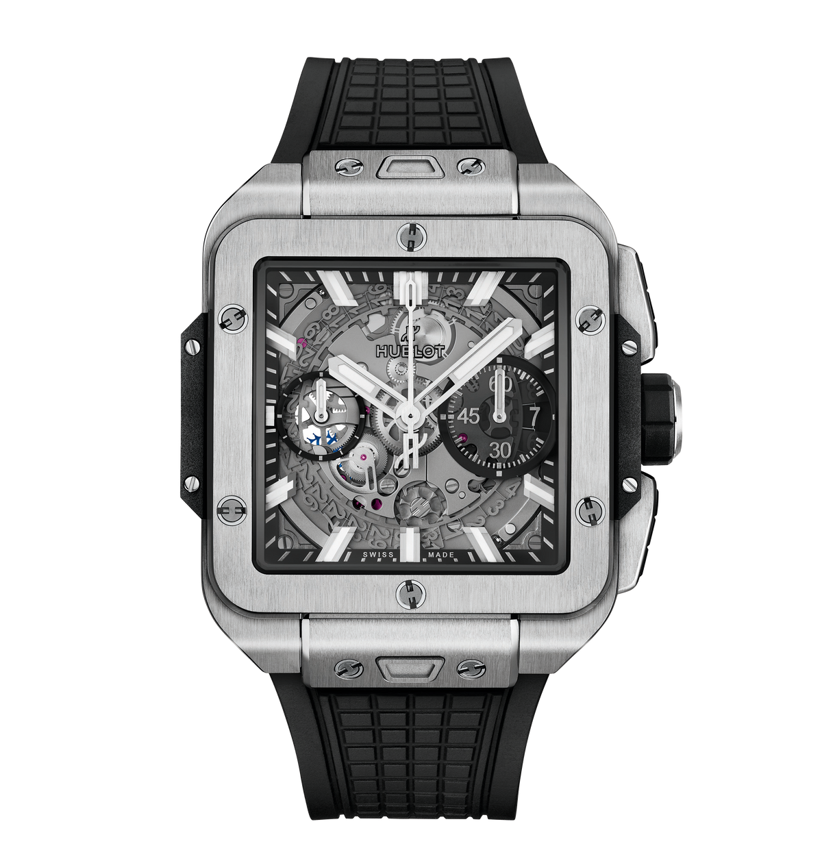 Hublot Square Bang Unico Titanium, 42mm with Sapphire Crystal Dial