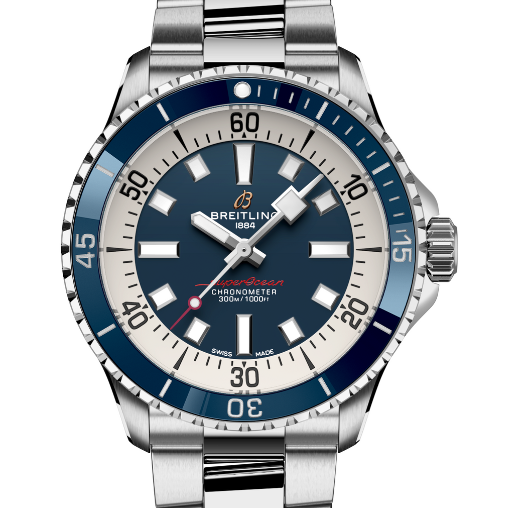 Breitling Superocean Blue Watch, 42mm