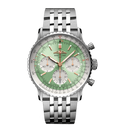 Breitling Navitimer B01 Chronograph 41mm Watch with Mint Green Dial