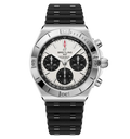 Breitling Chronomat B01 Chronograph 42 Watch with Black Rubber Strap