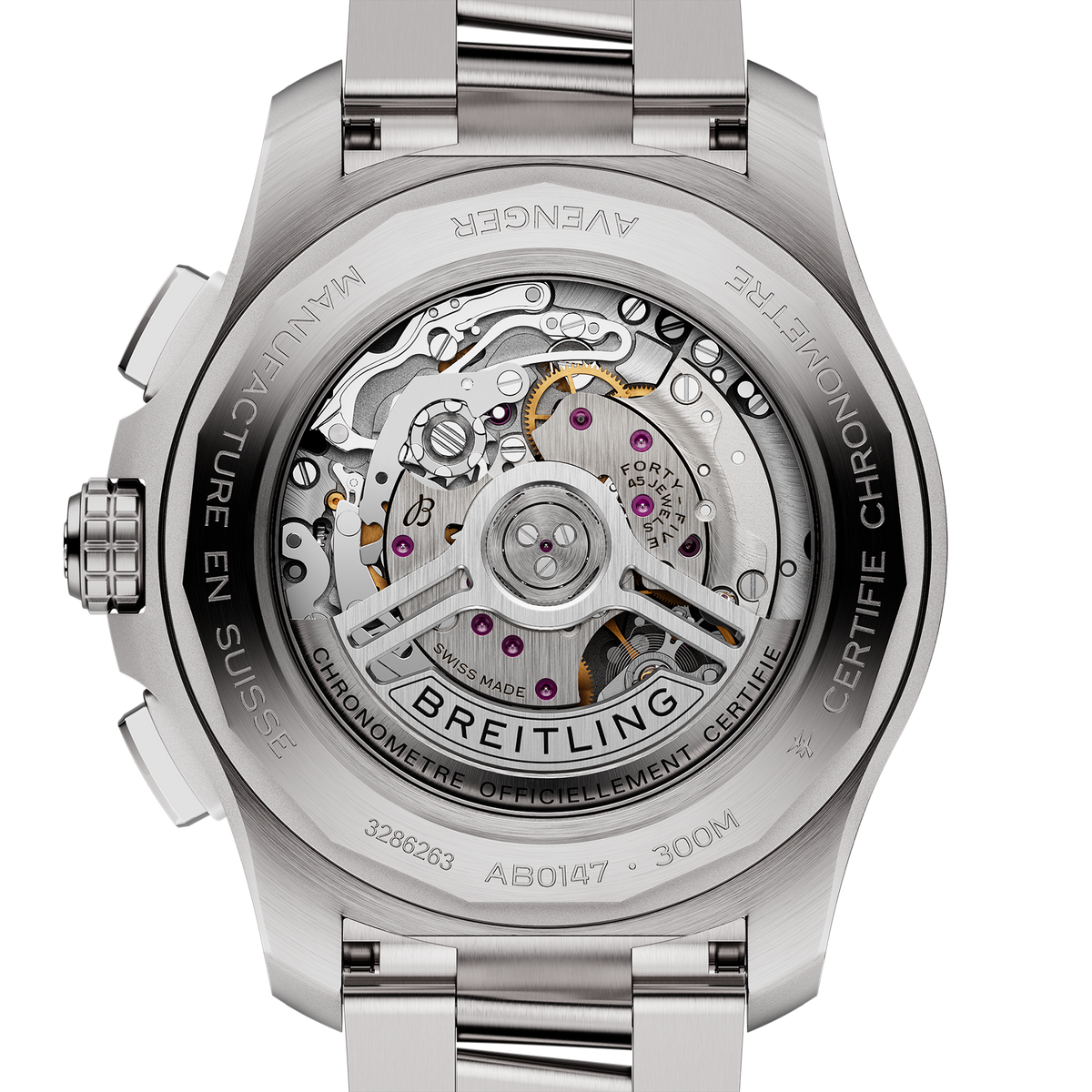 Breitling Avenger B01 Chronograph 44mm Watch with Green Dial