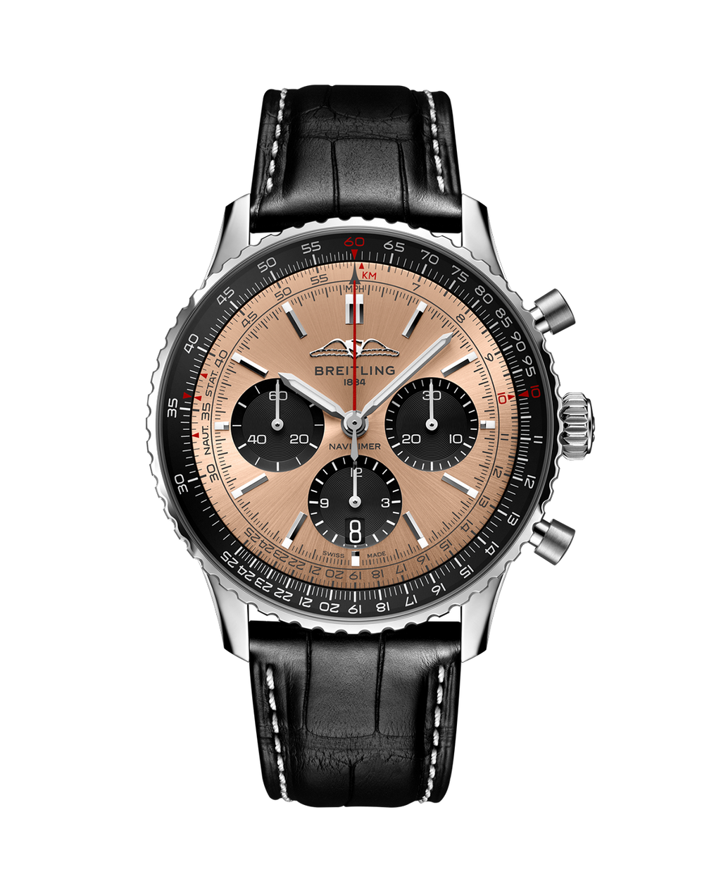 Breitling Navitimer B01 43mm Watch with Copper Dial