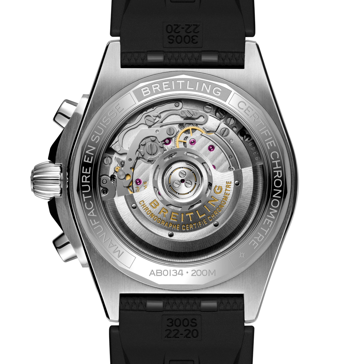 Breitling Chronomat B01 Chronograph 42 Watch with Silver Dial