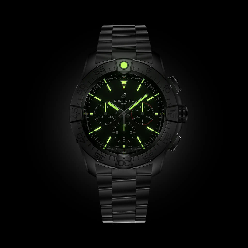 Breitling Super Avenger B01 Chronograph 46 Watch with Titanium Bracelet