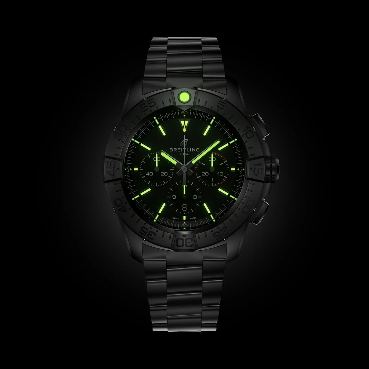 Breitling Super Avenger B01 Chronograph 46 Watch with Titanium Bracelet