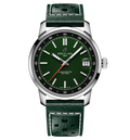 Breitling Top Time B31 38mm Watch with Green Leather Strap