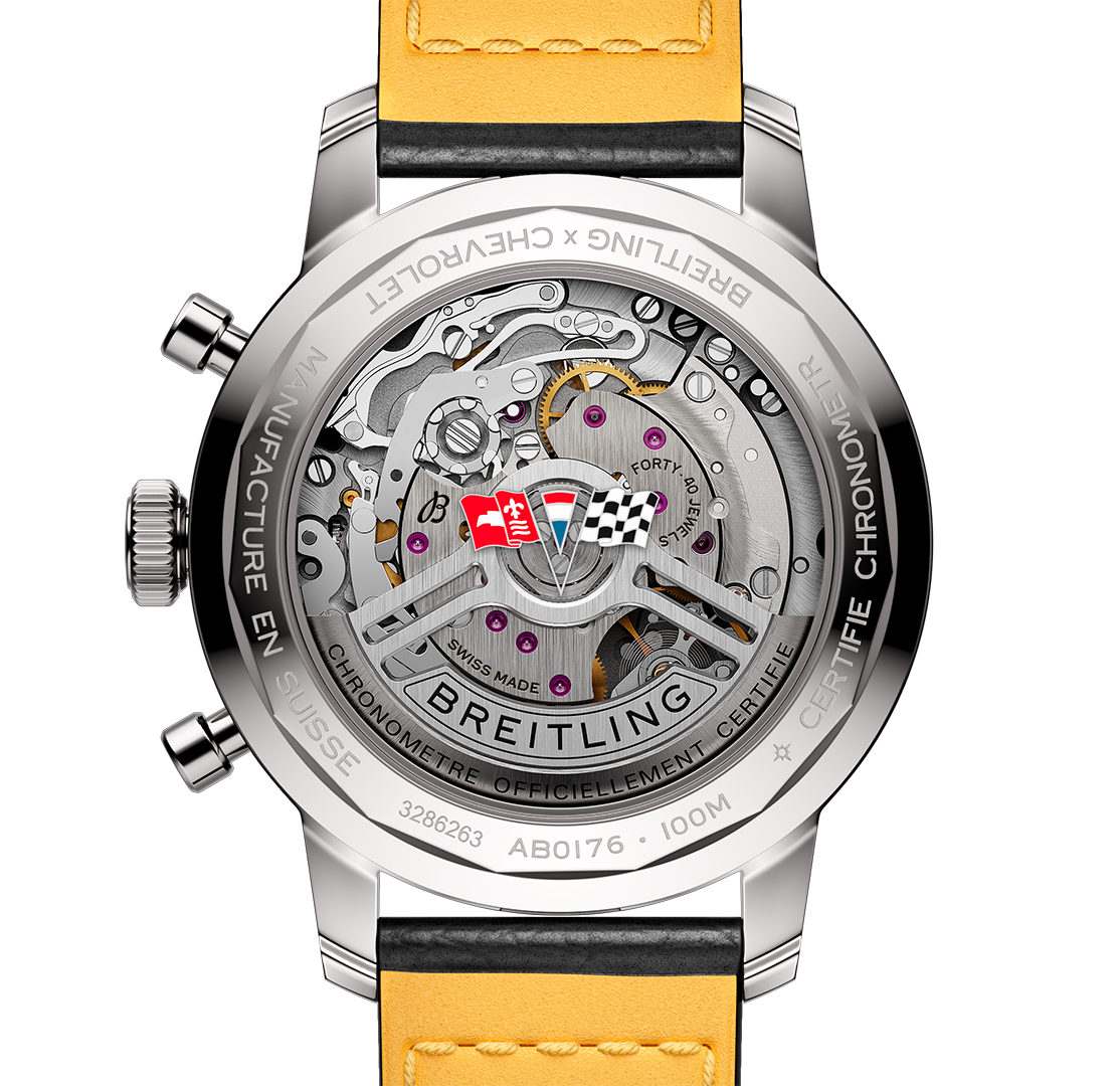 Breitling Top Time B01 Chevrolet Corvette 41mm Watch with Red Dial