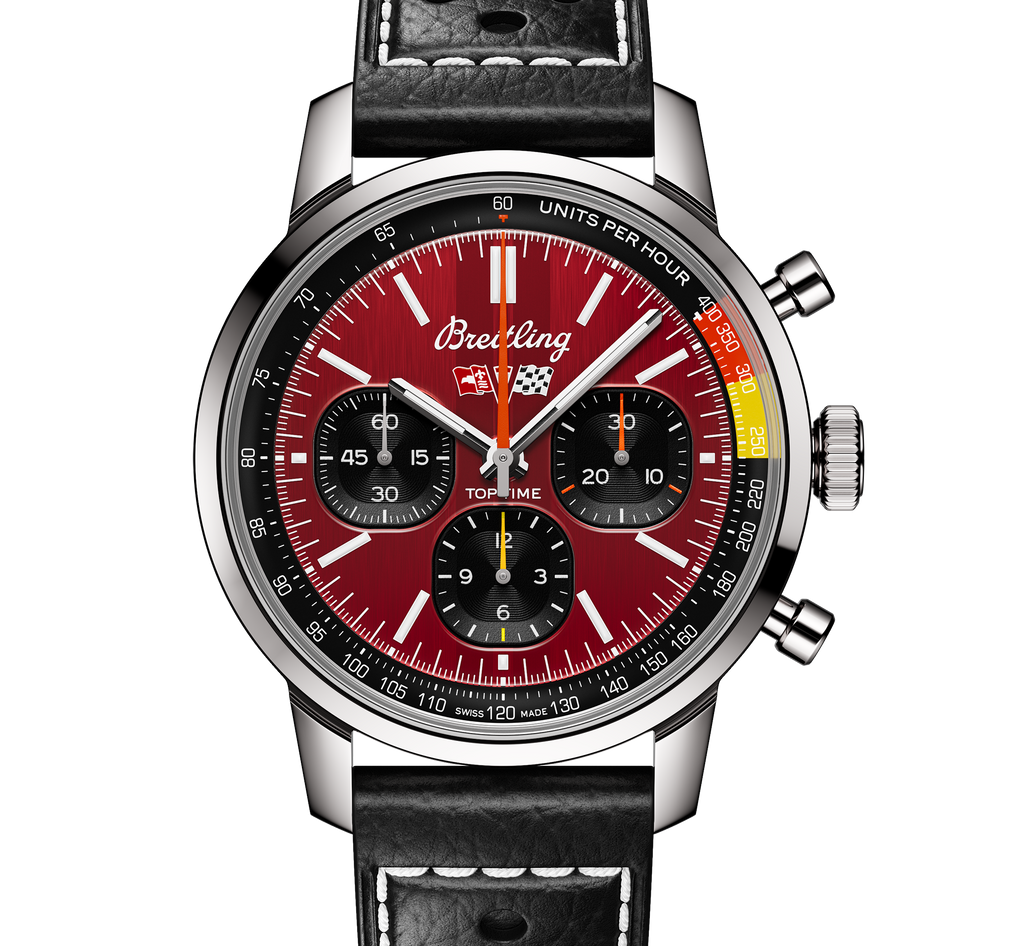 Breitling Top Time B01 Chevrolet Corvette 41mm Watch with Red Dial