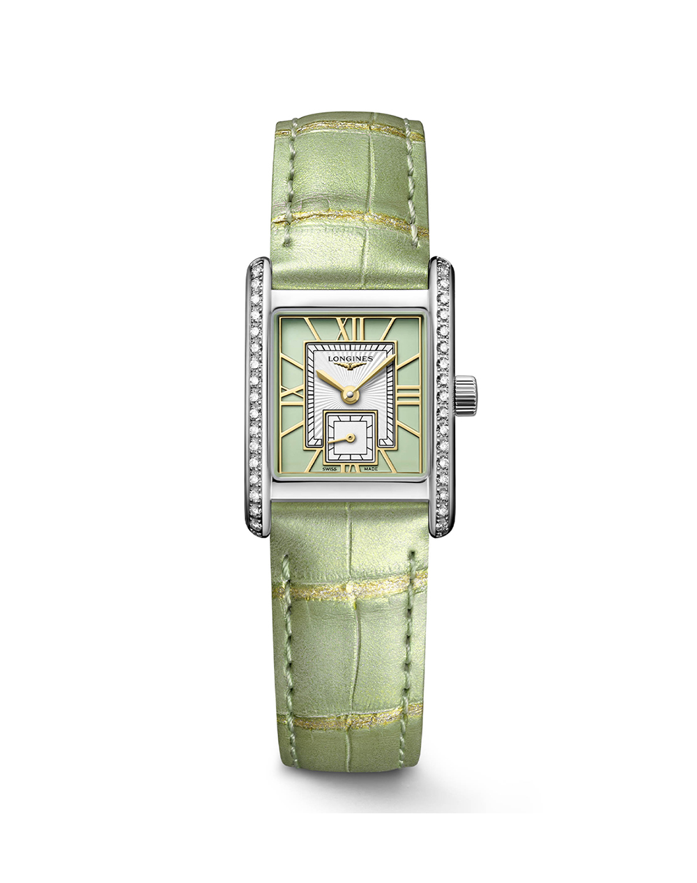 Longines Mini DolceVita 29mm Watch with Green Dial