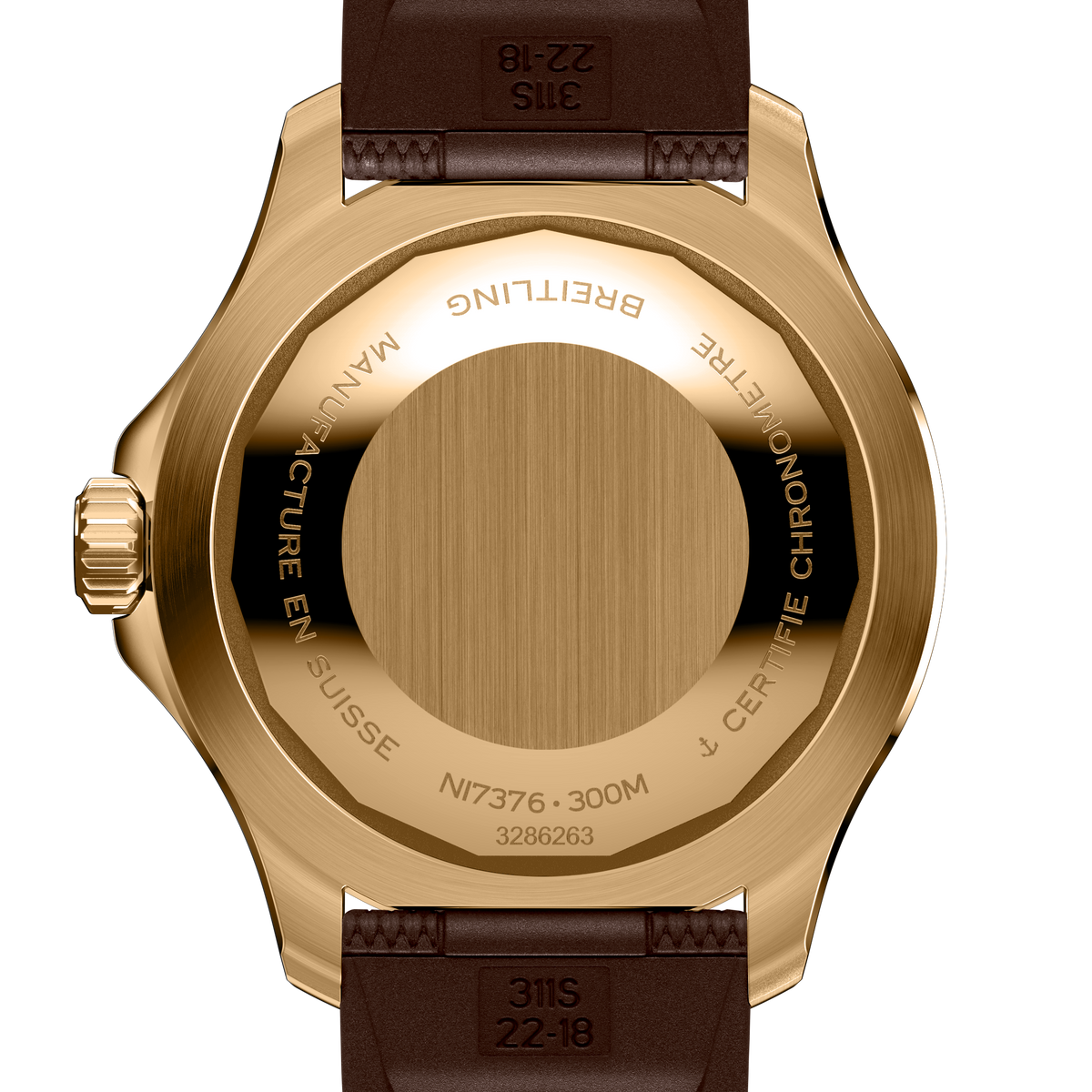Breitling Superocean Bronze On Rubber Watch, 44mm