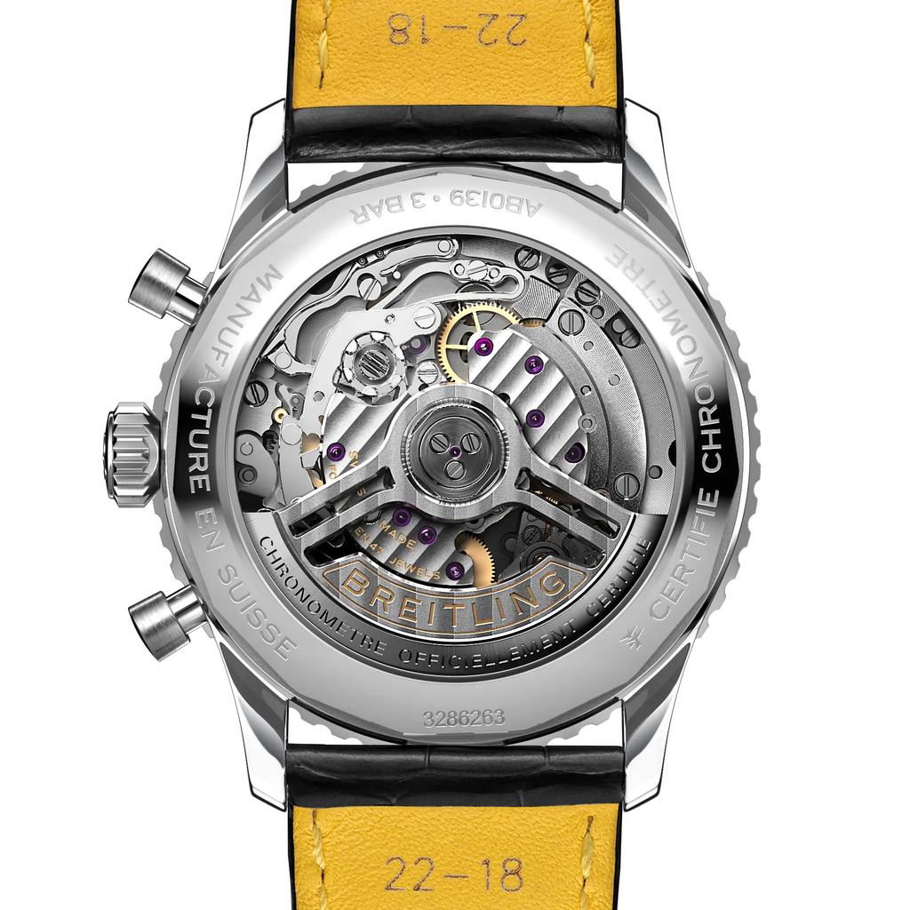 Breitling Navitimer B01 Chronograph 41 Watch with Black Dial
