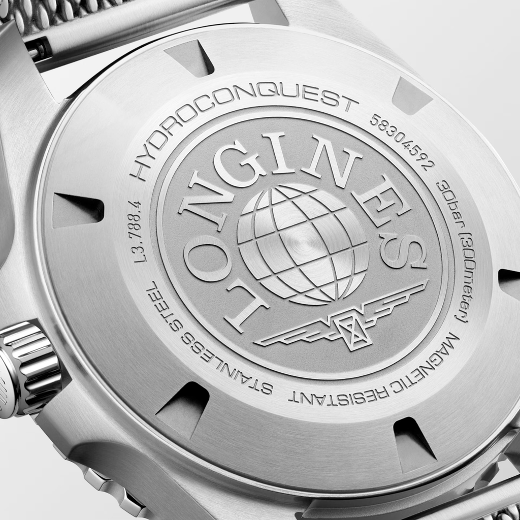 Longines Hydroconquest 42mm Watch with Frosted Blue Dial