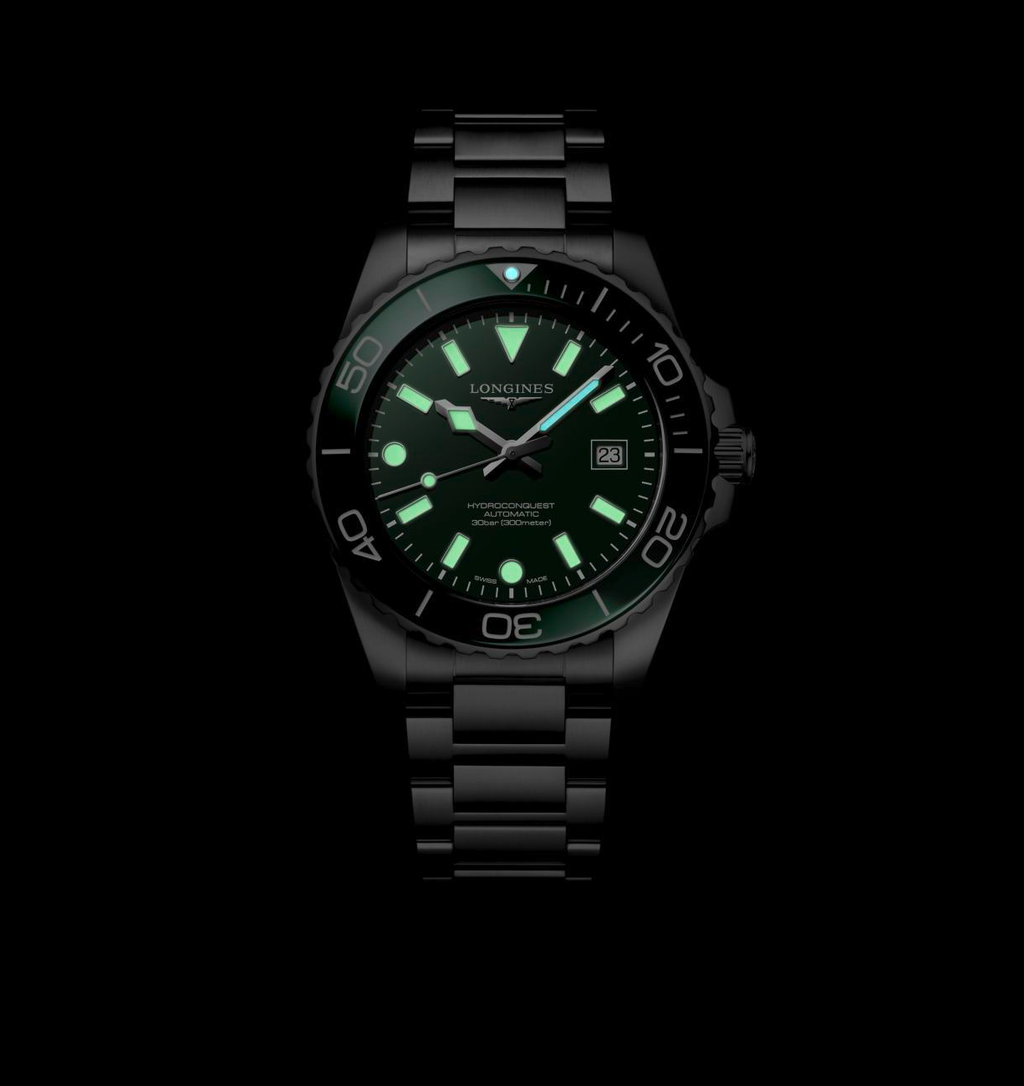 Longines Hydroconquest 42mm with Green Dial