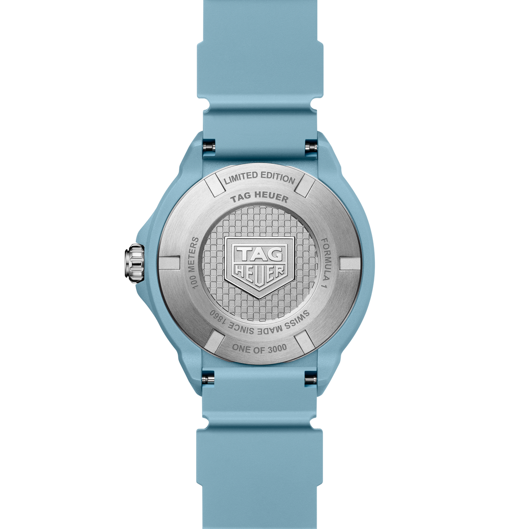 TAG Heuer Formula 1 Solargraph Watch with Light Blue Dial, Limited Edition
