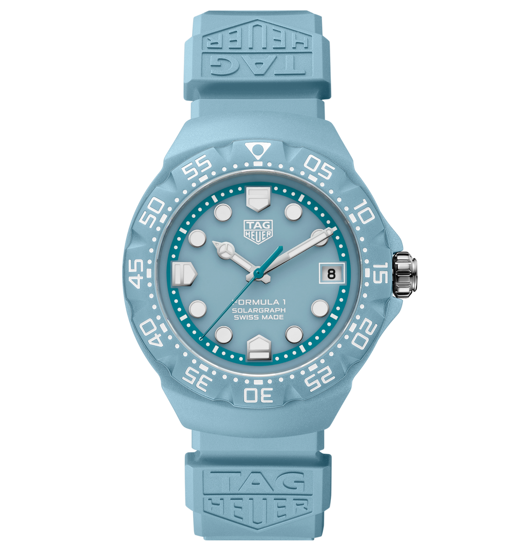 TAG Heuer Formula 1 Solargraph Watch with Light Blue Dial, Limited Edition