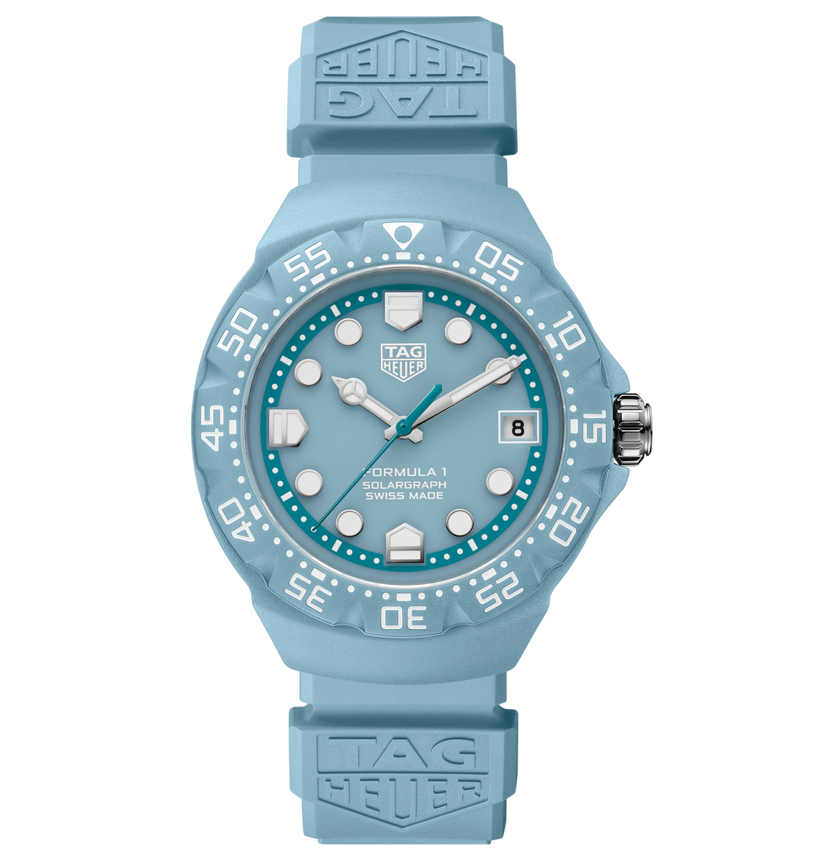 TAG Heuer Formula 1 Solargraph Watch with Light Blue Dial, Limited Edition