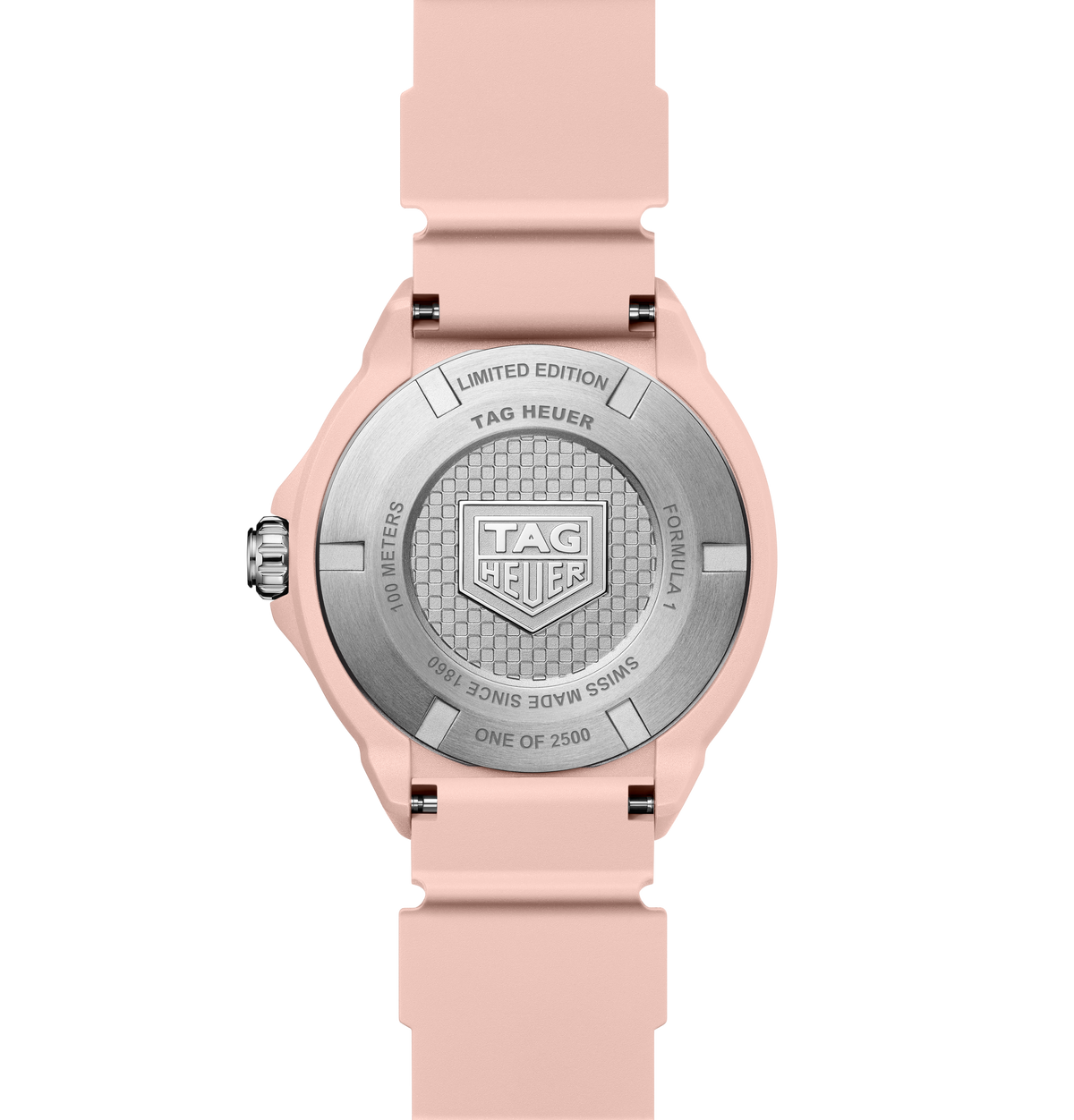 TAG Heuer Formula 1 Solargraph Watch with Light Pink Dial, Limited Edition