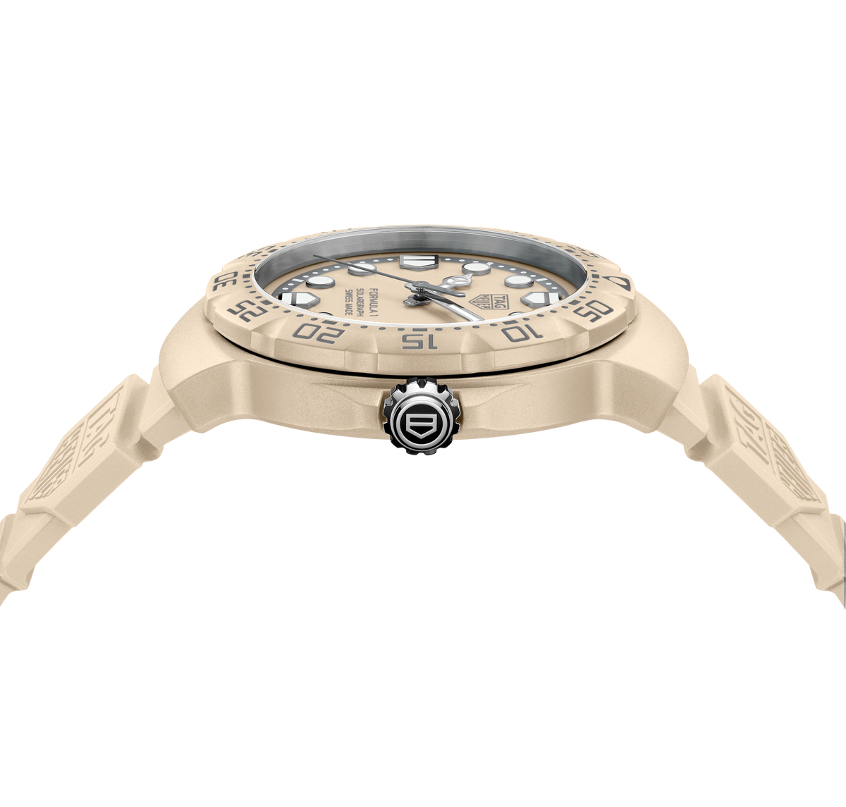 TAG Heuer Formula 1 Solargraph Watch with Beige Dial, Limited Edition