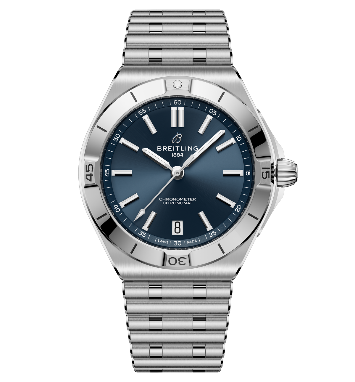 Breitling Chronomat B31 Automatic 40 Watch with Blue Dial
