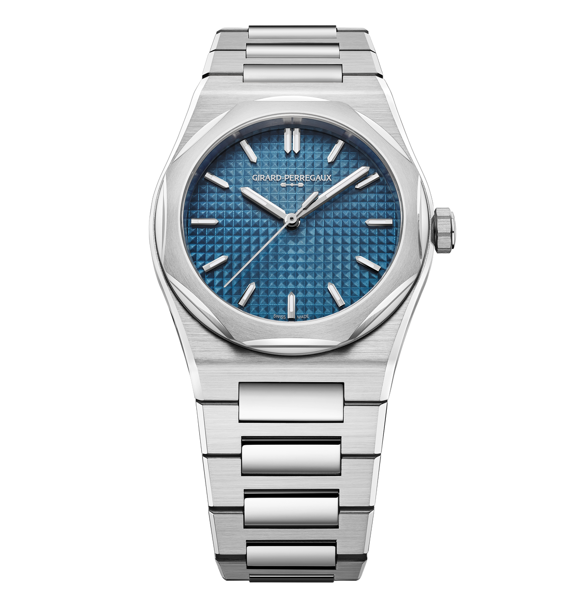 Girard-Perregaux Laureato Fifty 39mm Watch with Blue Dial