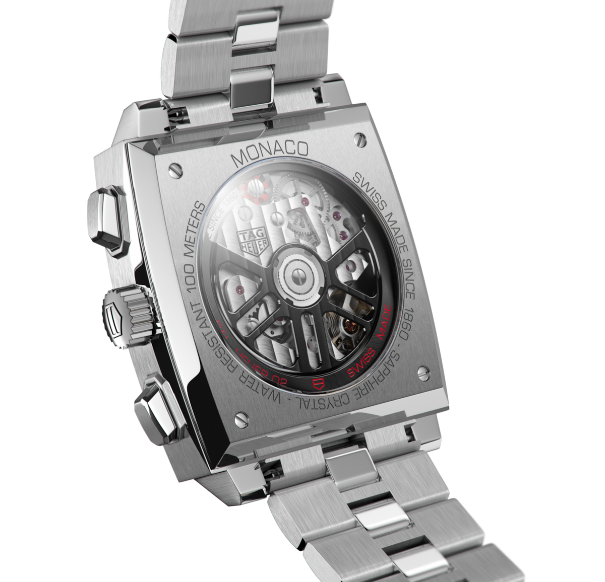TAG Heuer Monaco Chronograph Watch with Blue Dial