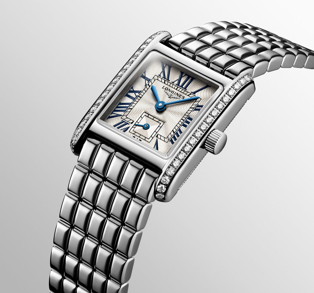 Longines Mini DolceVita Watch with Diamonds
