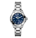 TAG Heuer Aquaracer Professional 200 Solargraph Watch with Blue Sunray Brushed Dial