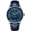 Breitling Navitimer Automatic 41 Watch with Navy Leather Strap