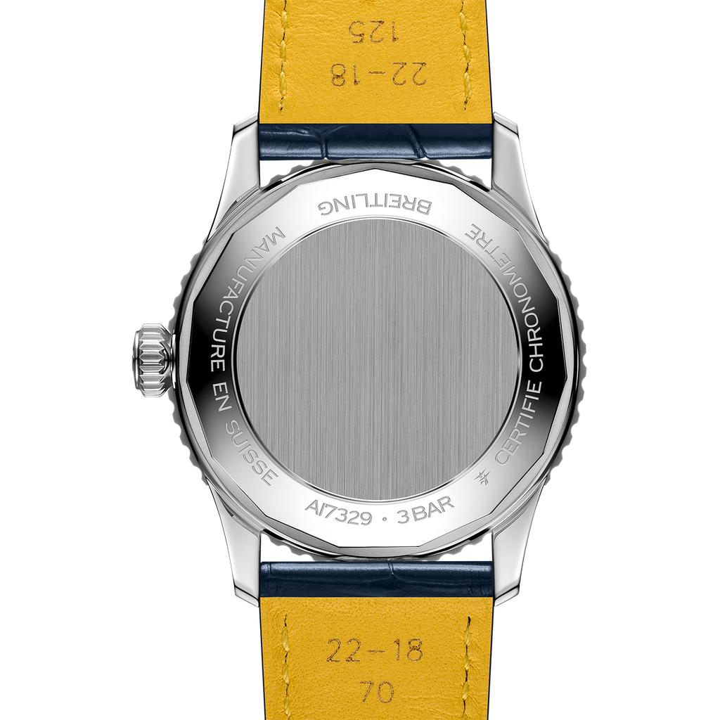 Breitling Navitimer Automatic 41 Watch with Navy Leather Strap