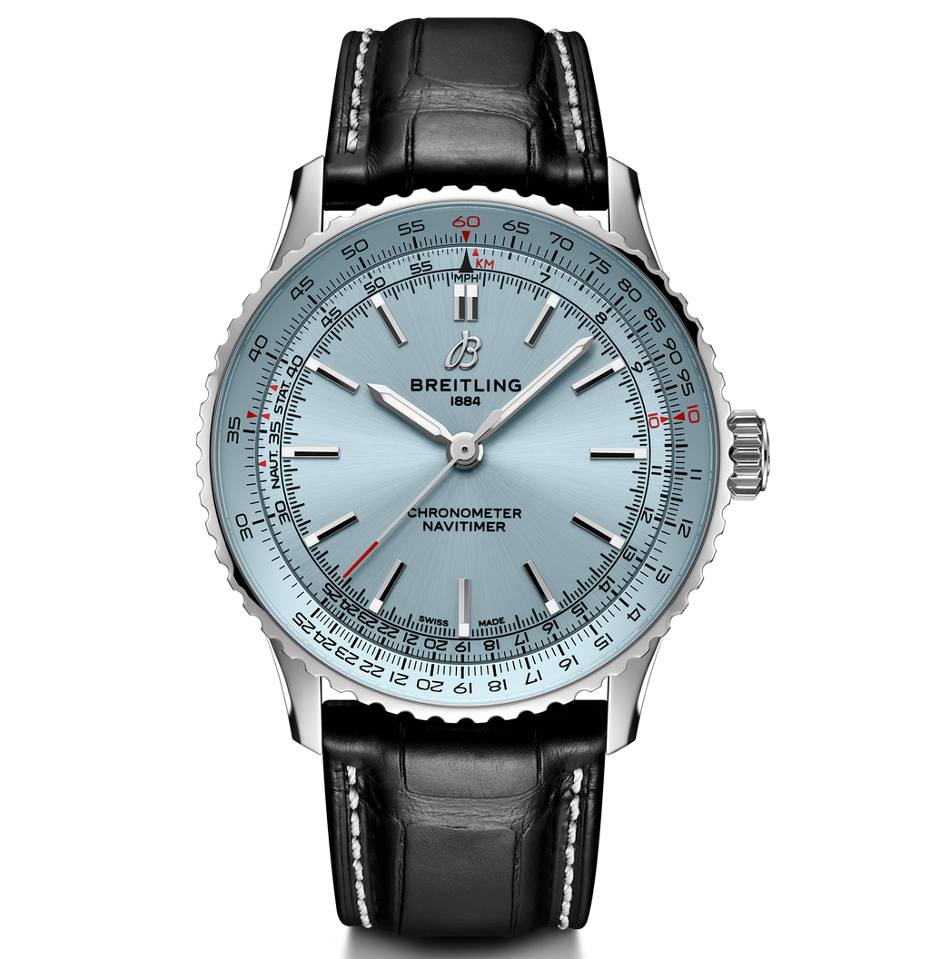 Breitling Navitimer Automatic 41 Watch with Ice Blue Dial