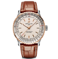 Breitling Navitimer Automatic 41 Watch with Brown Leather Strap