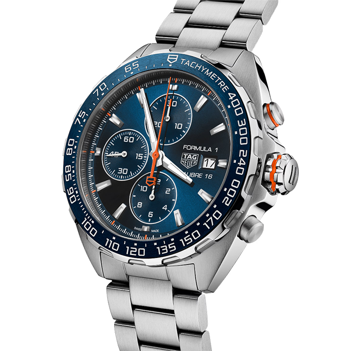 TAG Heuer Formula 1 Chronograph Watch with Blue Dial
