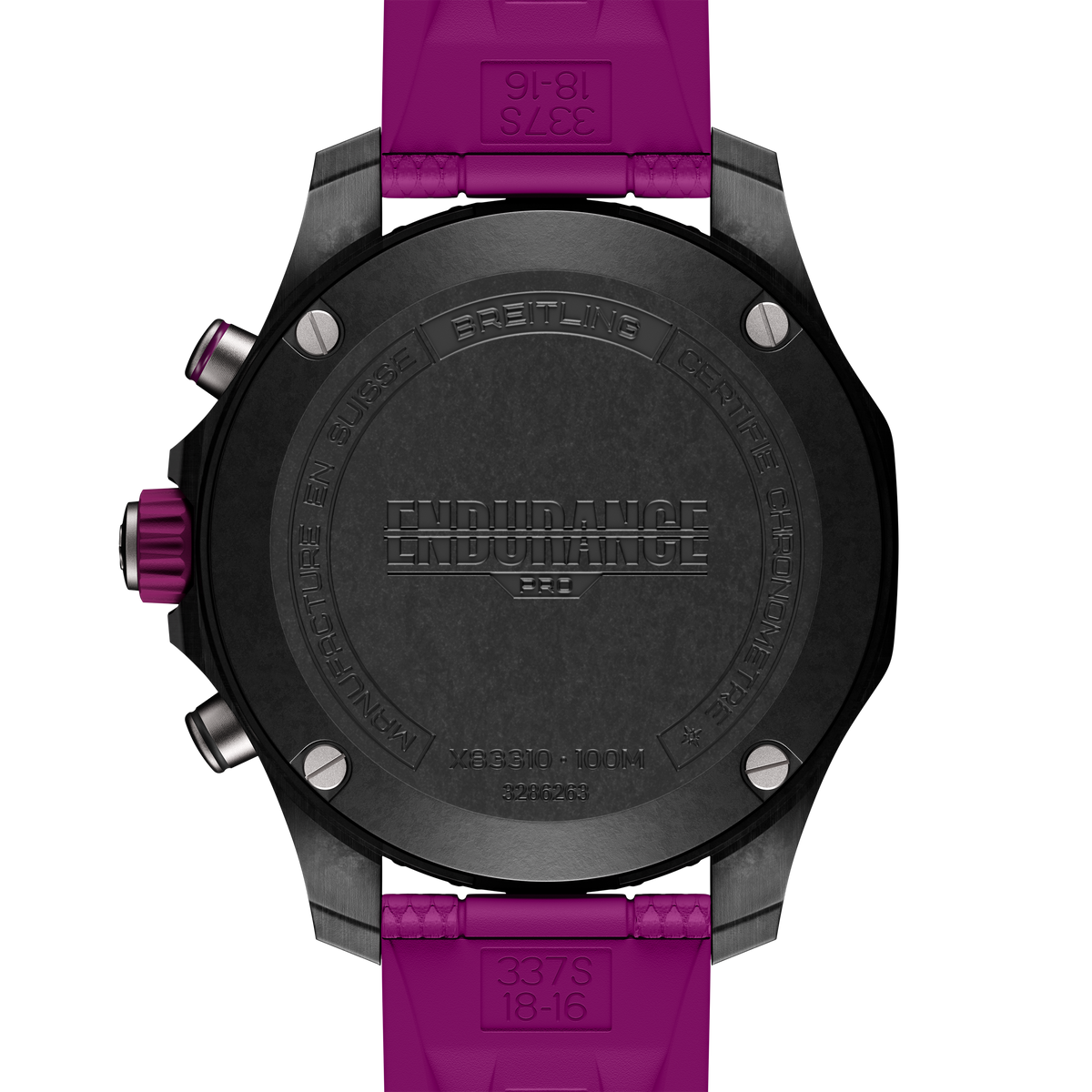 Breitling Endurance Pro 38 Watch with Purple Strap