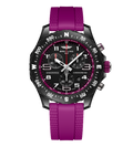 Breitling Endurance Pro 38 Watch with Purple Strap