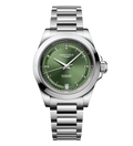 Longines Conquest 34mm Watch with Sunray Green Dial