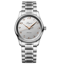 Longines Master 34mm Watch with Pink Hands