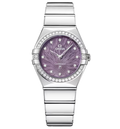 OMEGA Constellation, 28mm with Supernova Purple Dial