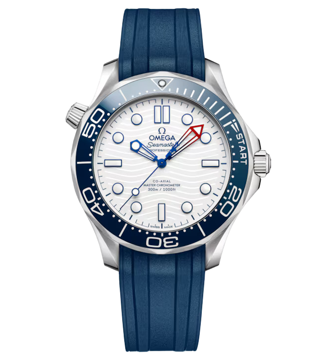 OMEGA Seamaster Diver 300m, 42mm with White Dial