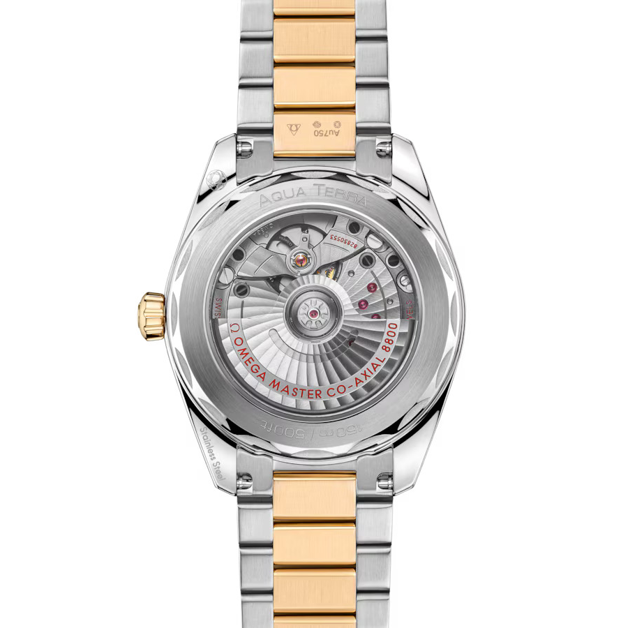 OMEGA Seamaster Aqua Terra 150m, 38mm with Red Dial