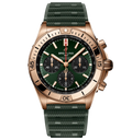 Breitling Chronomat B01 42 Watch with Dark Green Dial